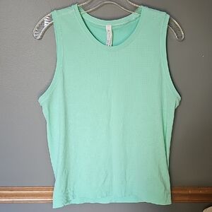 Athleta Seafoam Green Boxy Runners Tee
